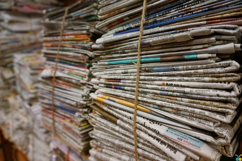 Newspaper Crafts